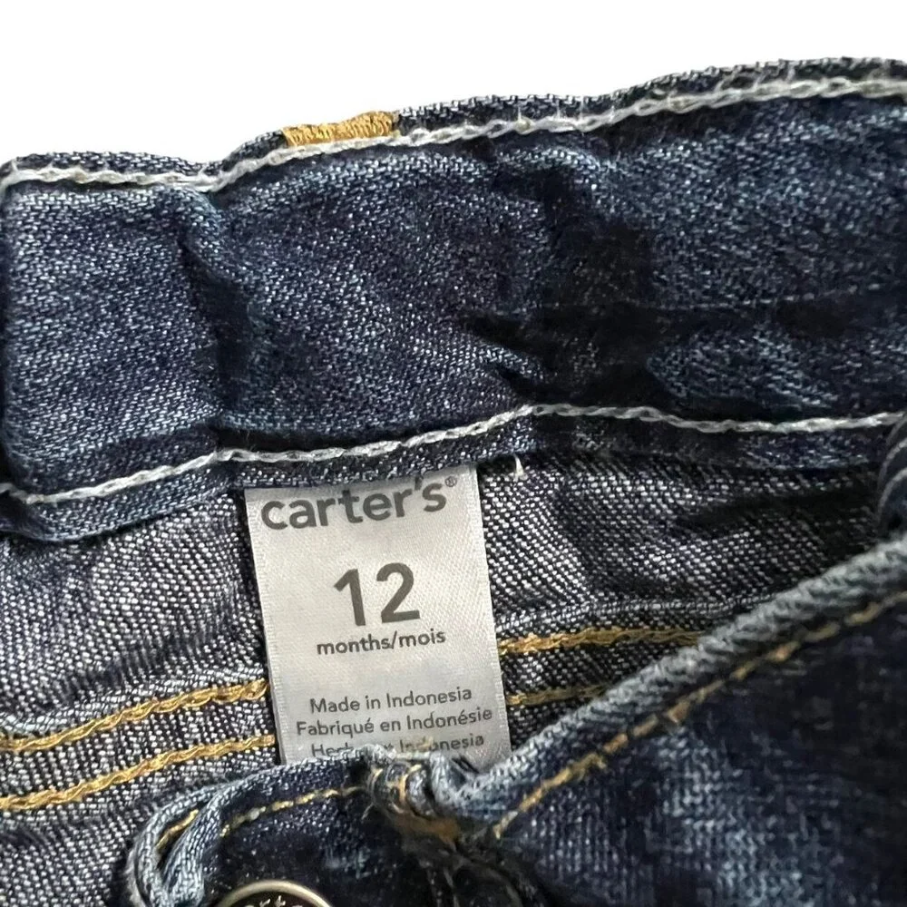 Carter's 12m Classic Denim Jean Shorts